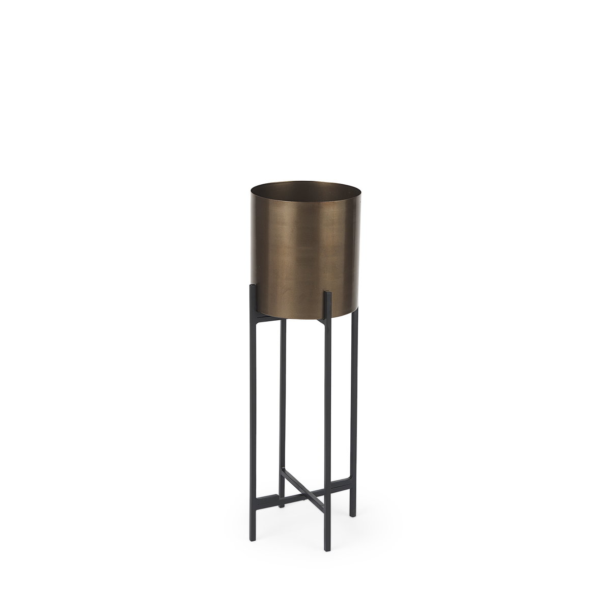 Sowerberry (Small) 9L x 9W x 24H Plant Stand, Planter by Mercana, 8.66" length x 8.66" width x 24.02" height View 1