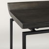 Givens IV 24.25' Seat Height Black Wood Seat Black Frame Stool thumbnail 8