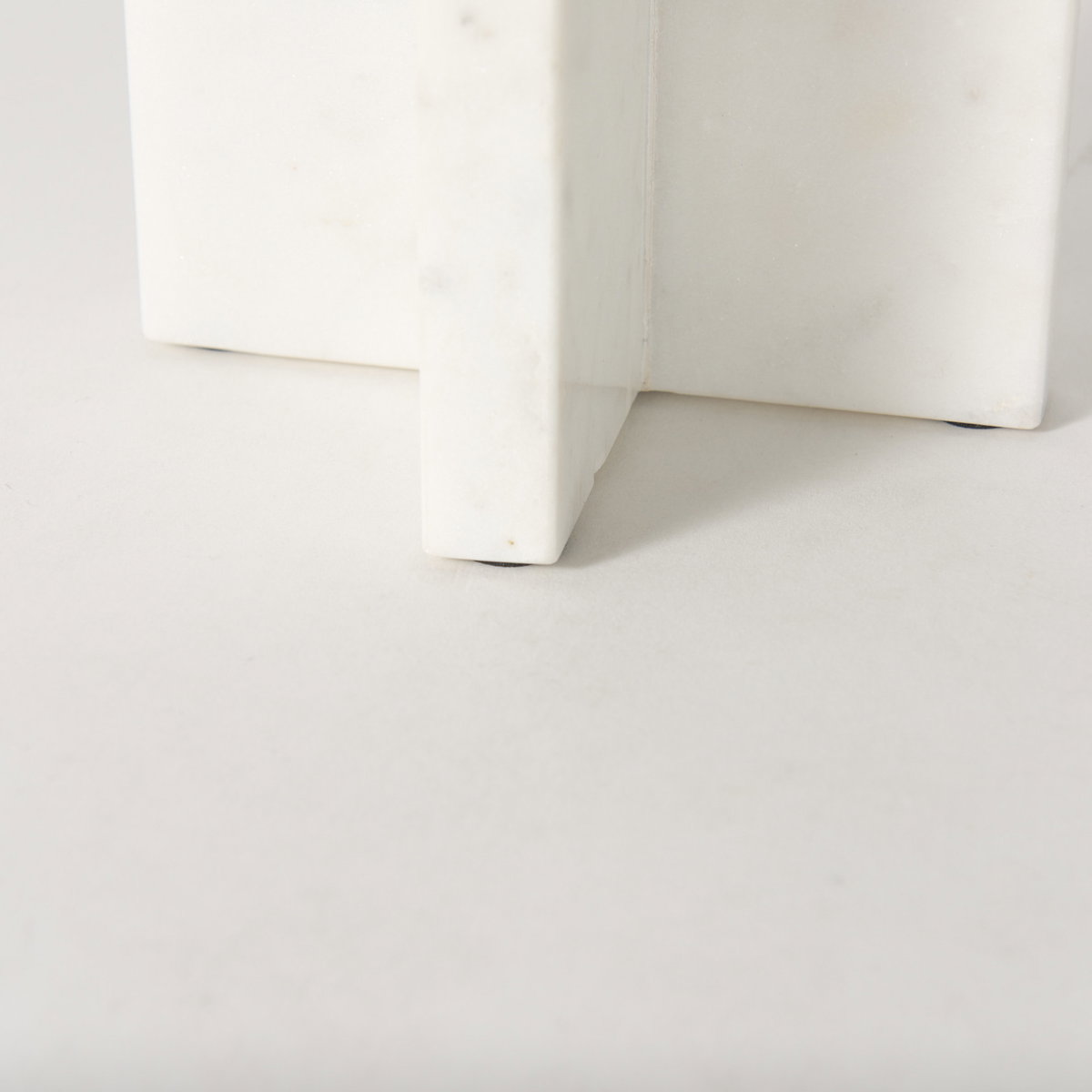 Sophia 5.5'L x 3.5'W x 8.0'H. Marble Candle Holder Medium, Candles & Candle Holder by Mercana, 5.5" length x 3.5" width x 8" height View 8