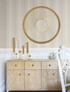 Silk Weave Stripe Light Brown Wallpaper thumbnail 1