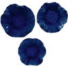 Abella Blue Ceramic Wall Decor Set/3, Art by Uttermost, 17.87" width x 17.87" height x 3.87" depth thumbnail 1