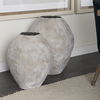 Gobi 23L x 28H Large Tan Ceramic Oval Vase thumbnail 2