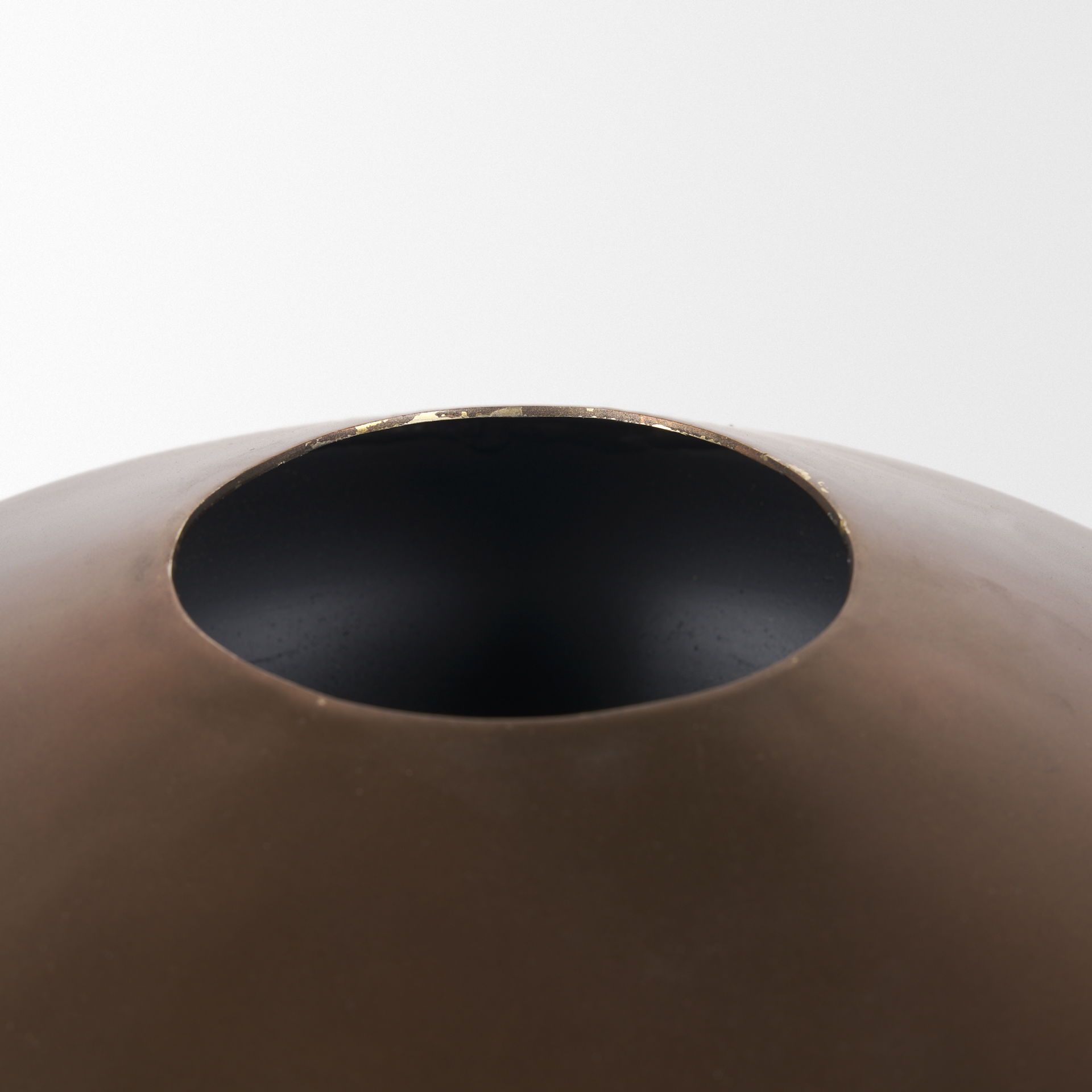 Quiana Large Gold Metal Vase, by Mercana, 10.5" length x 10.5" width x 6" height View 8