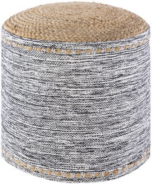 Online Designer Bedroom Kai Pouf 16"H x 18"W x 18"D