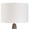 Dames Dark Marble Table Lamp, by Uttermost, 15" width x 26.75" height x 15" depth thumbnail 5