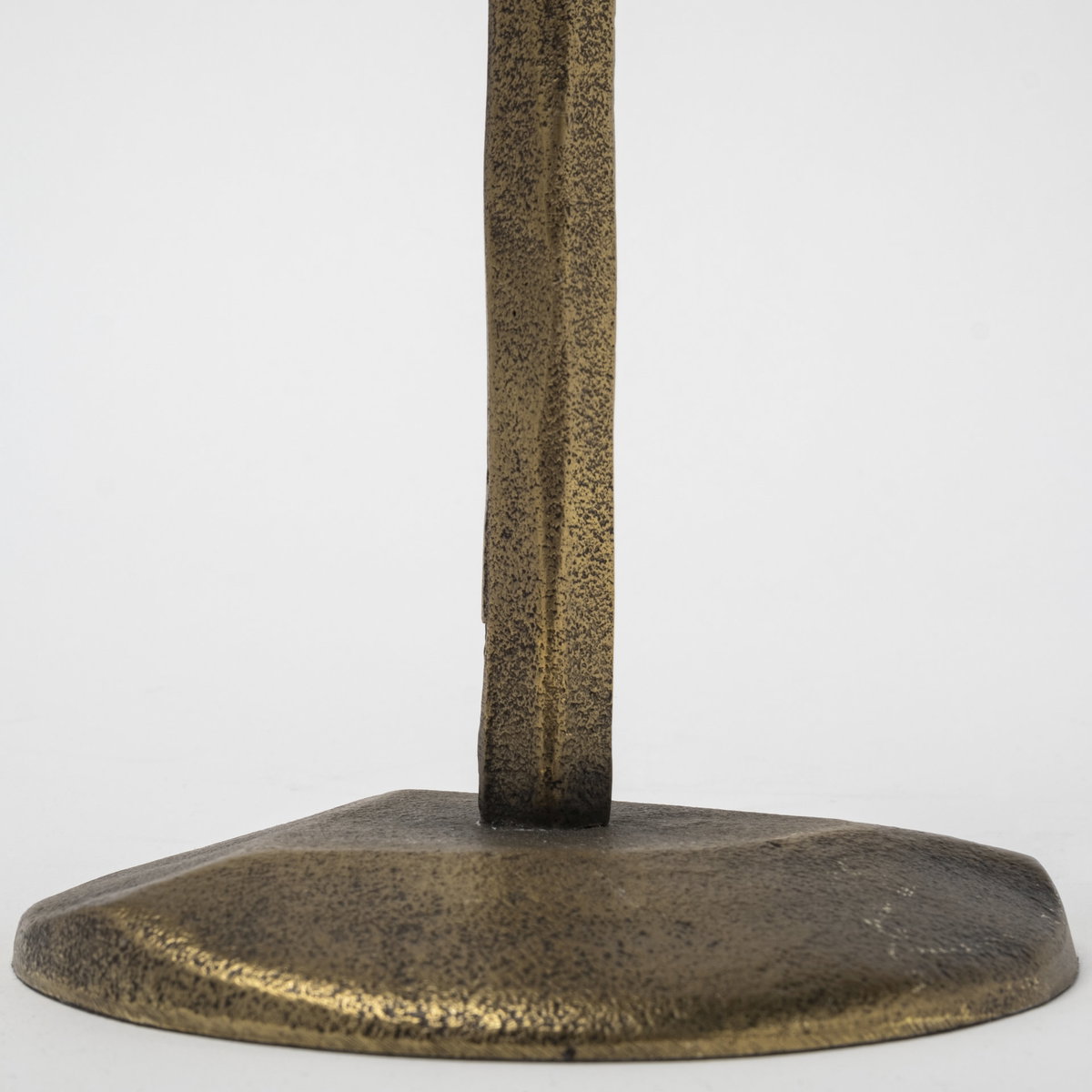 Levit (Small) Gold Table Candle Holder, Candles & Candle Holder by Mercana, 5" length x 5" width x 14" height View 11