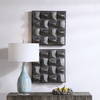 Pickford Wood Wall Decor, Sculptural Wall Art by Uttermost, 20.12" width x 20.12" height x 4.5" depth thumbnail 6