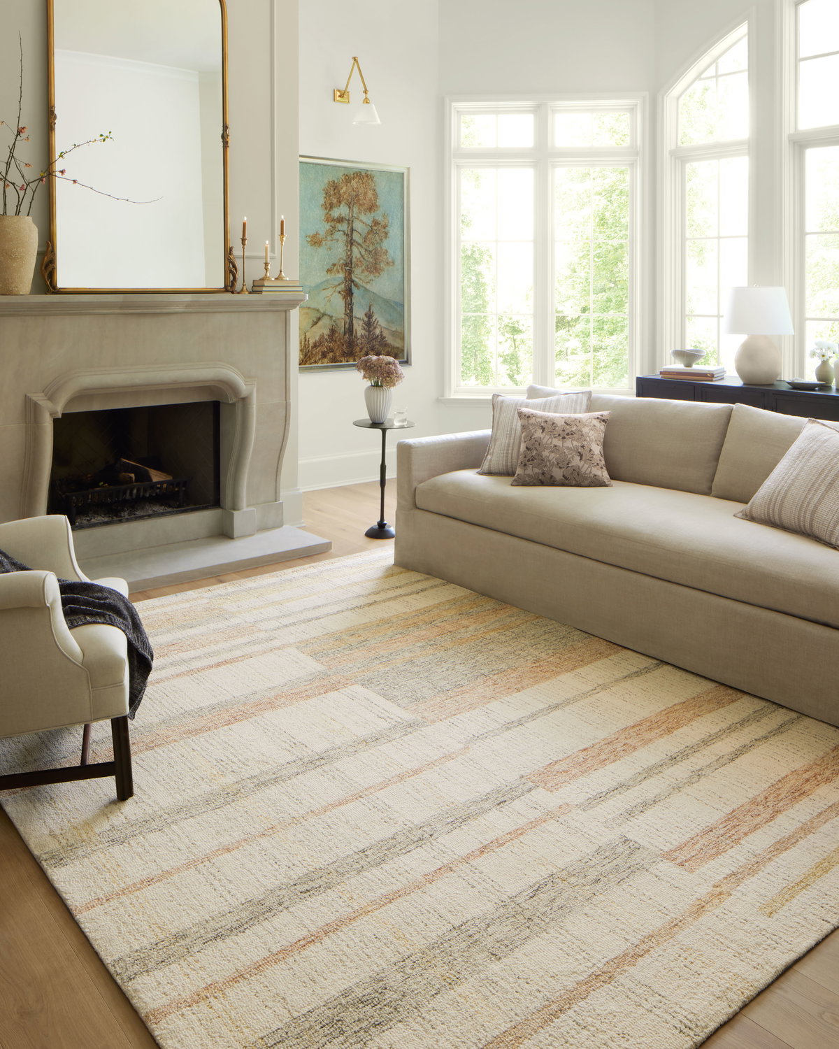 Chris Loves Julia x Loloi Chris Rug, 2'6" length x 7'6" width View 2