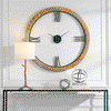 Montecito Coastal Modern Wall Clock thumbnail 1