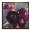 Plum Ranculus Framed Floral Art, by Uttermost, 50.7" width x 50.7" height x 2" depth thumbnail 1