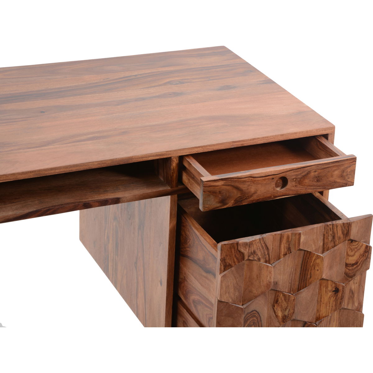 O2 Desk Natural, by Moe's Home, 53.5" width x 30" height x 21.5" depth View 4