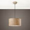 Dafina 3 Light Burlap Drum Pendant thumbnail 1