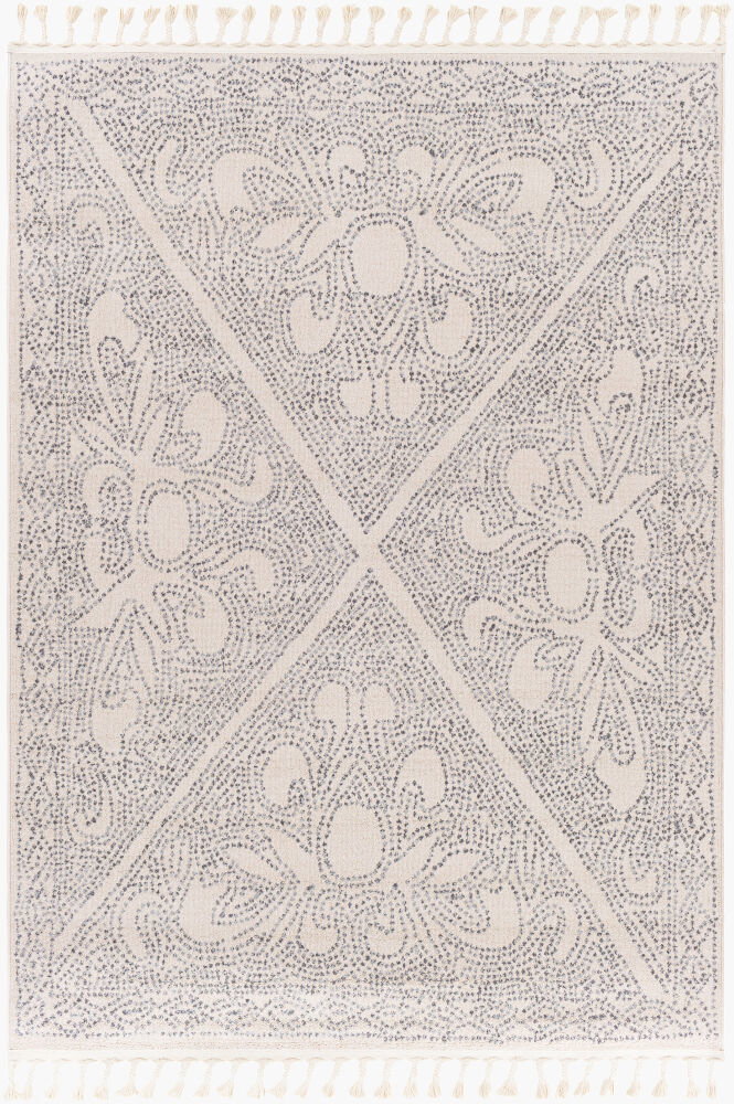 Euphoria Machine Woven Rug, by Surya, 7'2.61" length x 5'2.99" width