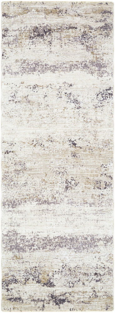 Gakko Machine Woven Rug, by Surya, 7'2.61" length x 2'7.5" width