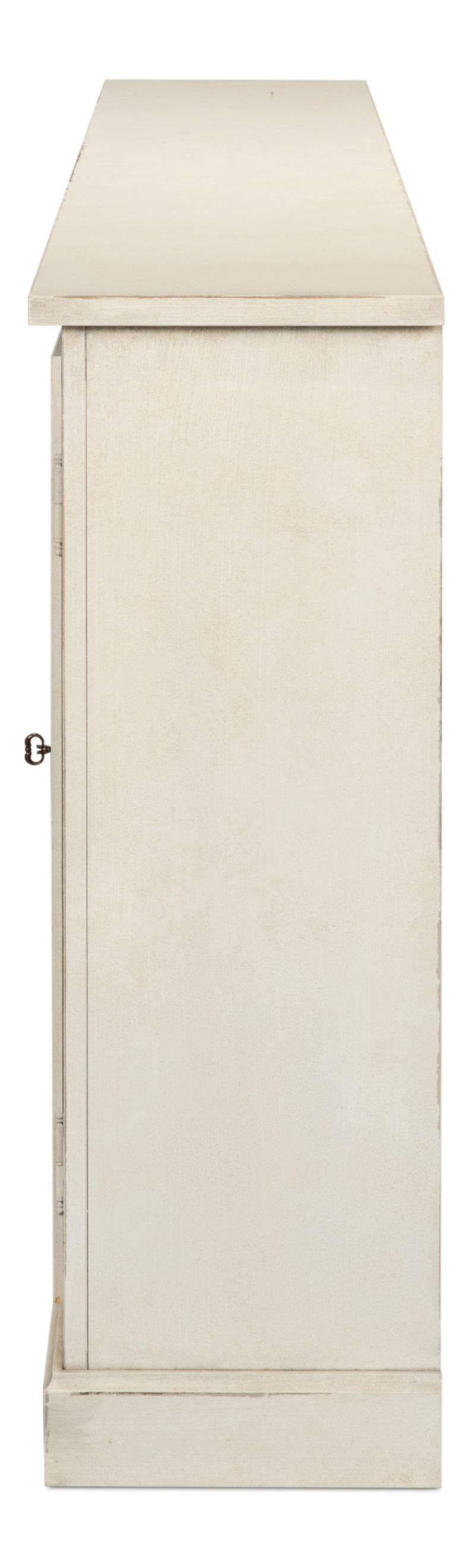 Bellagio Sideboard,96', White/White, Cabinets & Sideboard by Sarreid, 96" length x 15" width x 43" height View 4