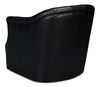 Coolidge Leather Swivel Chair, Black thumbnail 10