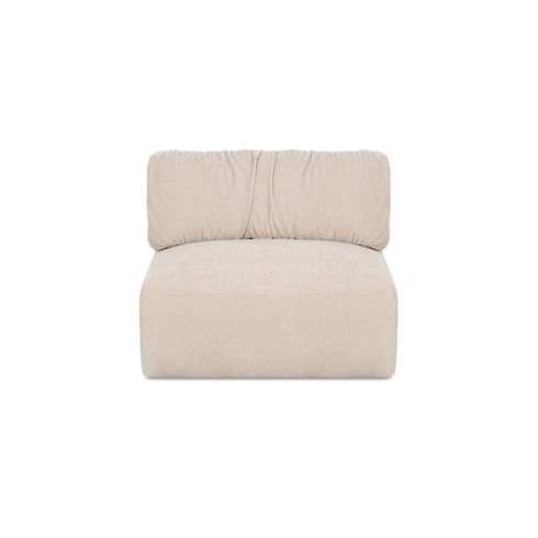 Matina Slipper Chair Oatmeal