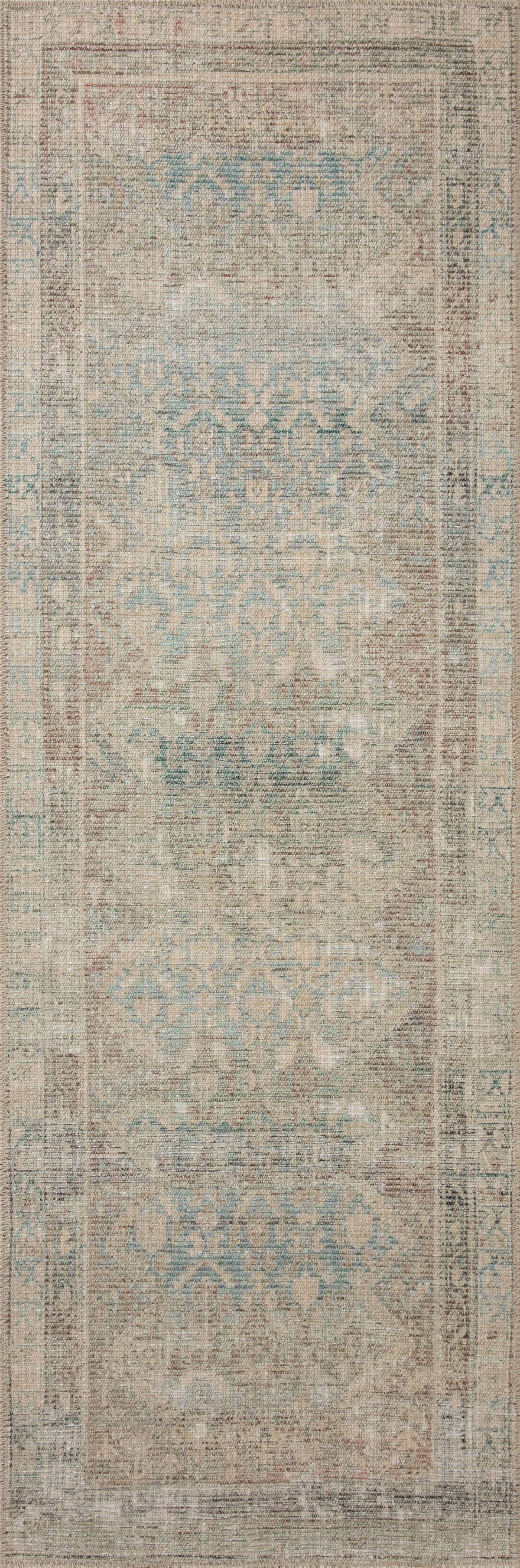 Angela Rose x Loloi Aubrey Rug, 1'6" length x 1'6" width View 7