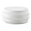 Winded Outdoor White Coffee Table thumbnail 0