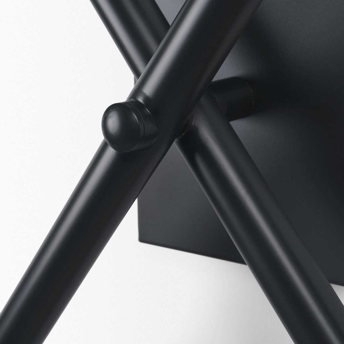 Xendi 4x25 Black Toned Metal Sputnik Wall Sconce, by Mercana, 4" length x 15" width x 25" height View 6