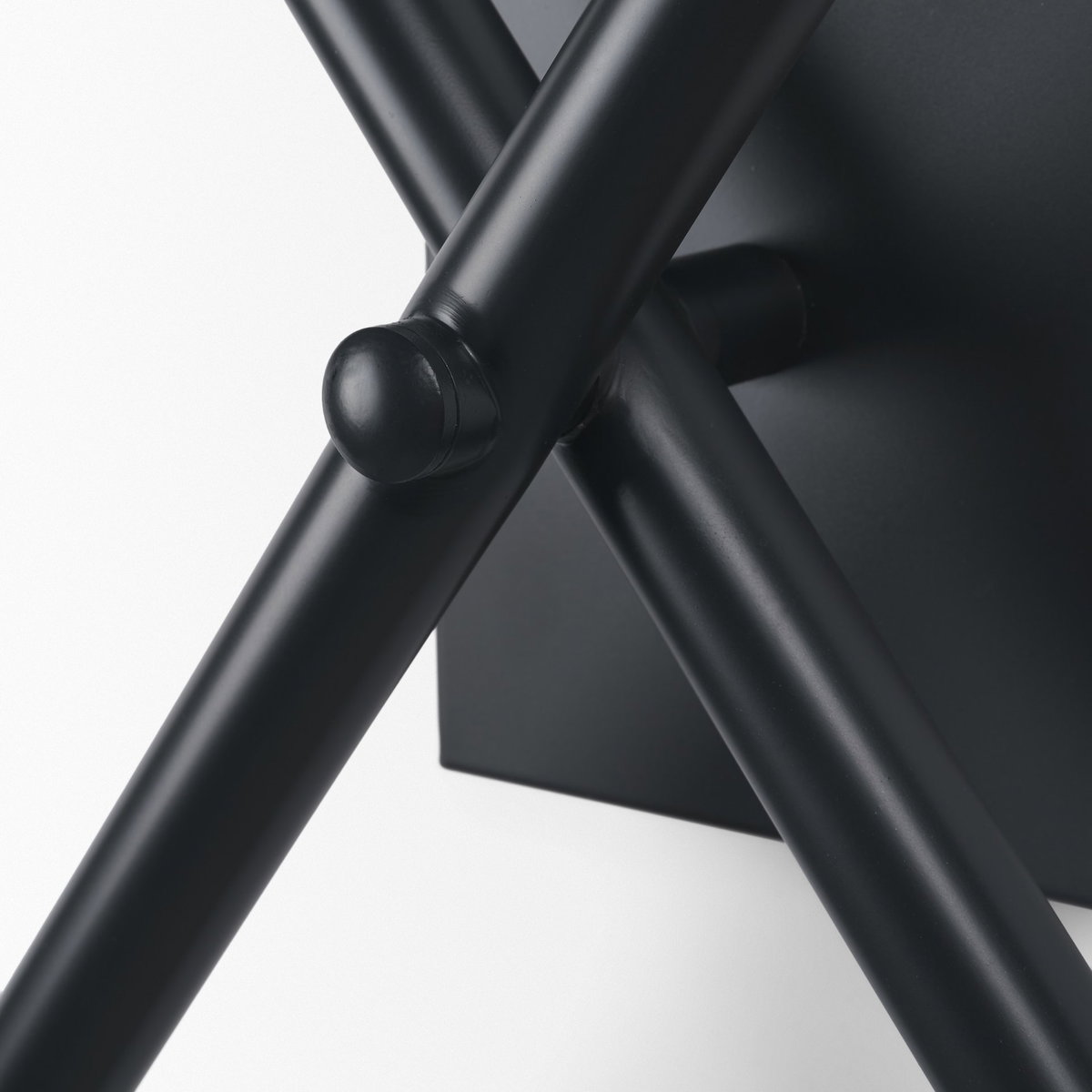 Xendi 4x25 Black Toned Metal Sputnik Wall Sconce, by Mercana, 4" length x 15" width x 25" height View 6
