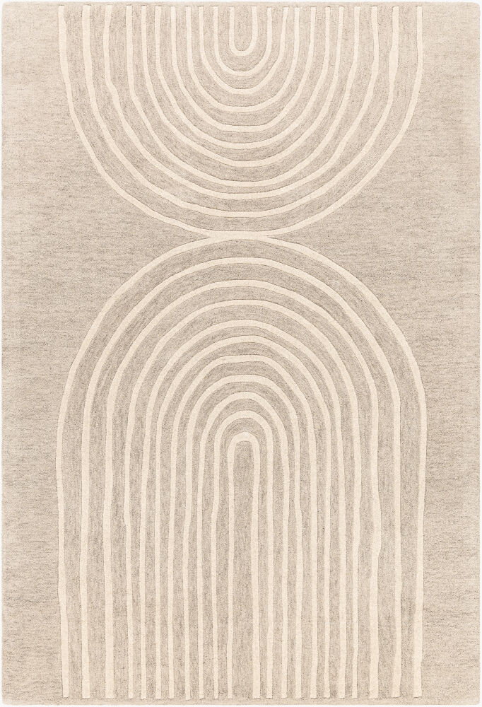 Isabel Handmade Rug, by Surya, 1'6" length x 1'6" width