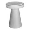 Book Accent Table White, Side & End Table by Moe's Home, 16" width x 21" height x 16" depth thumbnail 1