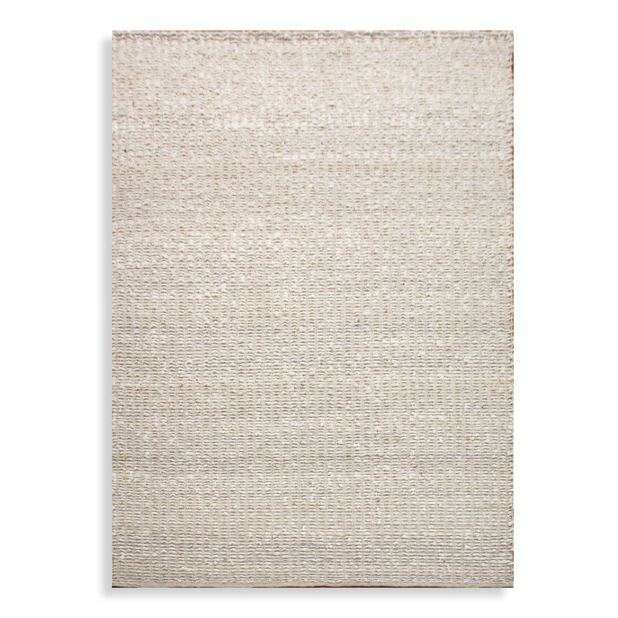 Lovelle Ivory Soft Wool 6 X 9 Rug large image 