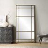 Spurgeon Gold Window Mirror, by Uttermost, 3'3.37" width x 6'7.75" height x 1.87" depth thumbnail 6