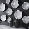 Abella Ceramic Wall Decor, S/3, White thumbnail 1