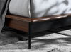 Park Avenue Queen Platform Bed with Fabric, Ruby thumbnail 7