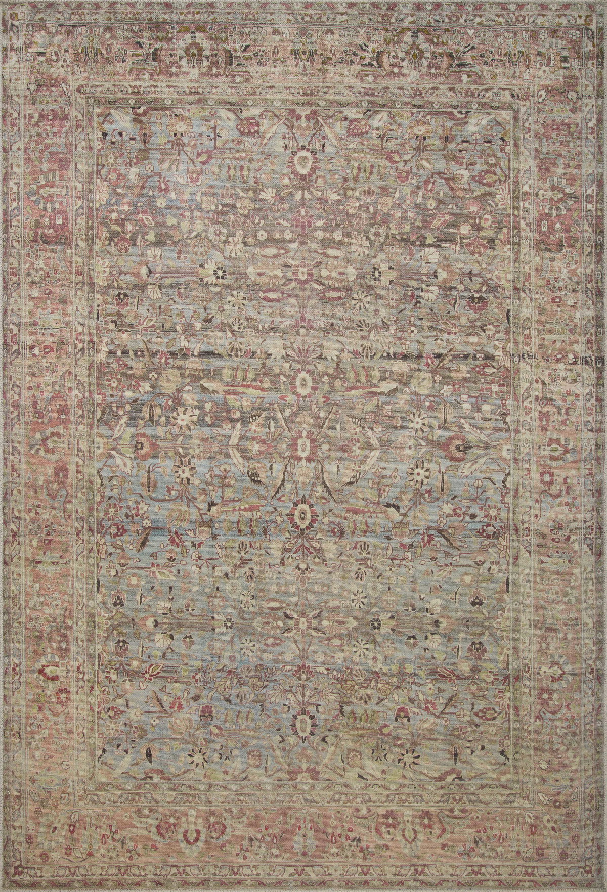 Loloi II Adrian Rug, 2'6" length x 7'6" width View 1
