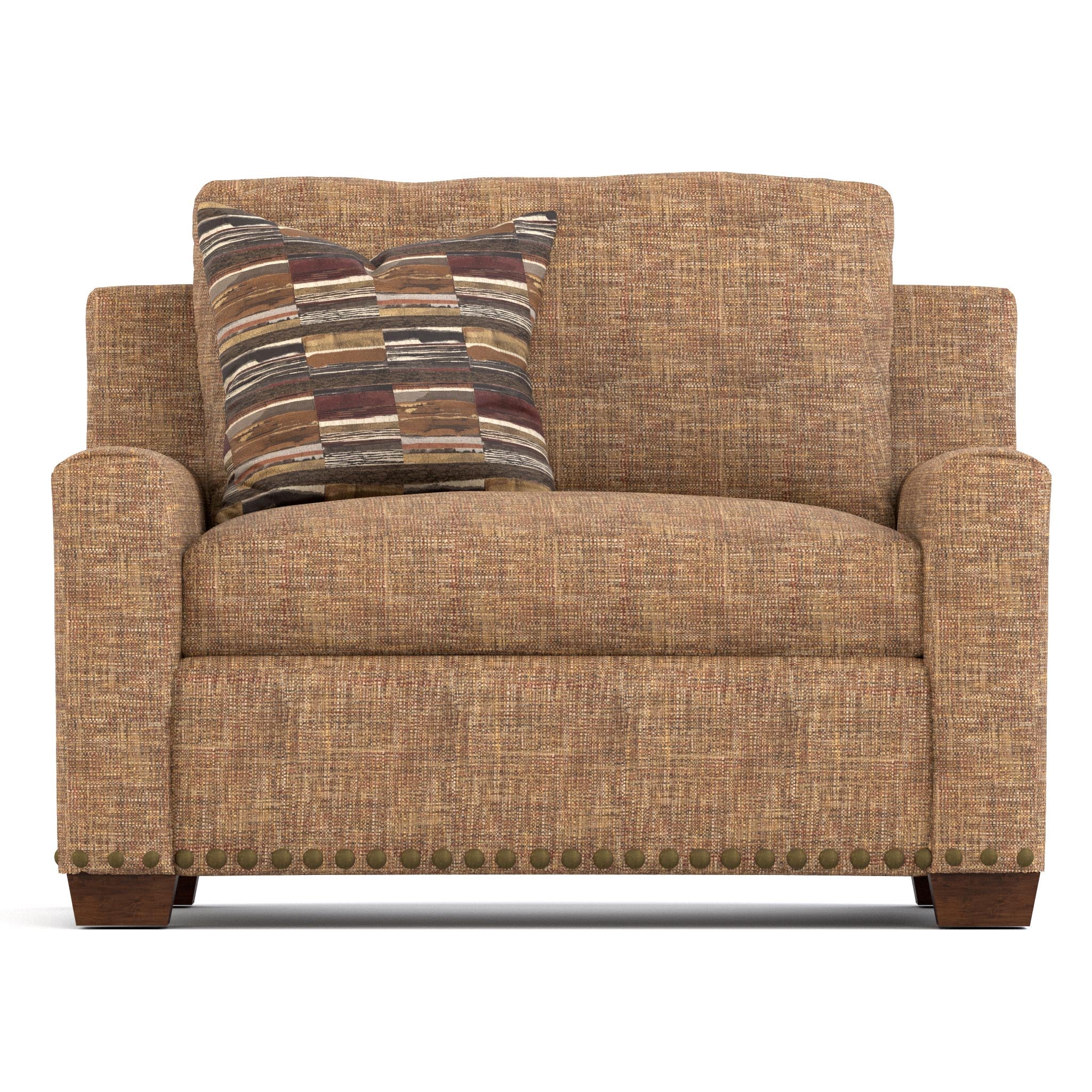 Durant Chair-and-a-Half, Accent Chair by Stickley, 165.5" width x 37" height x 67.5" depth View 1