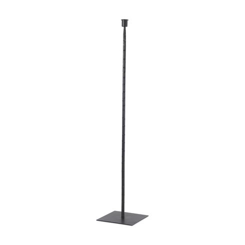 Porter  Large Black Iron Candle Holder