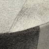 Zahavi 36' Gray Hair-On-hide with Metal Base Ottoman, by Mercana, 36" length x 36" width x 16" height thumbnail 9