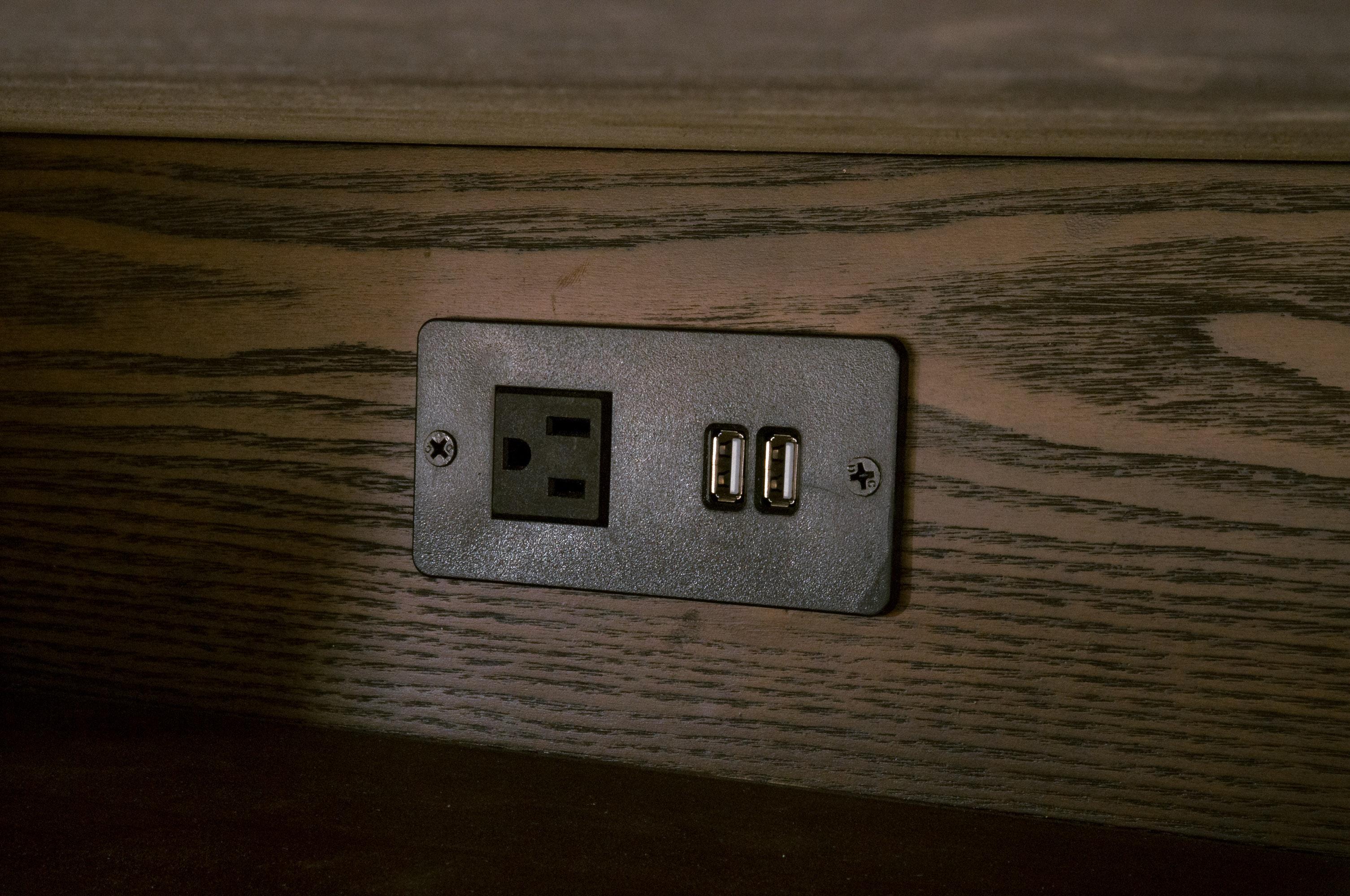 Cambria 2-Drawer Nightstand, by Essentials for Living, 29" width x 26.75" height x 18" depth View 8