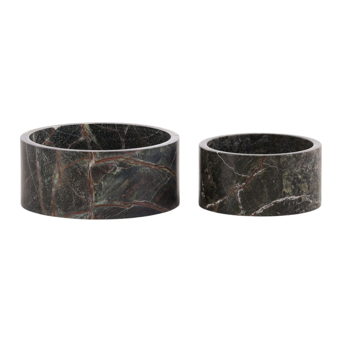 Farran Bowl Set of 2 Green, Decor by Dovetail, 9" width x 4" height x 9" diameter x 9" depth View 1