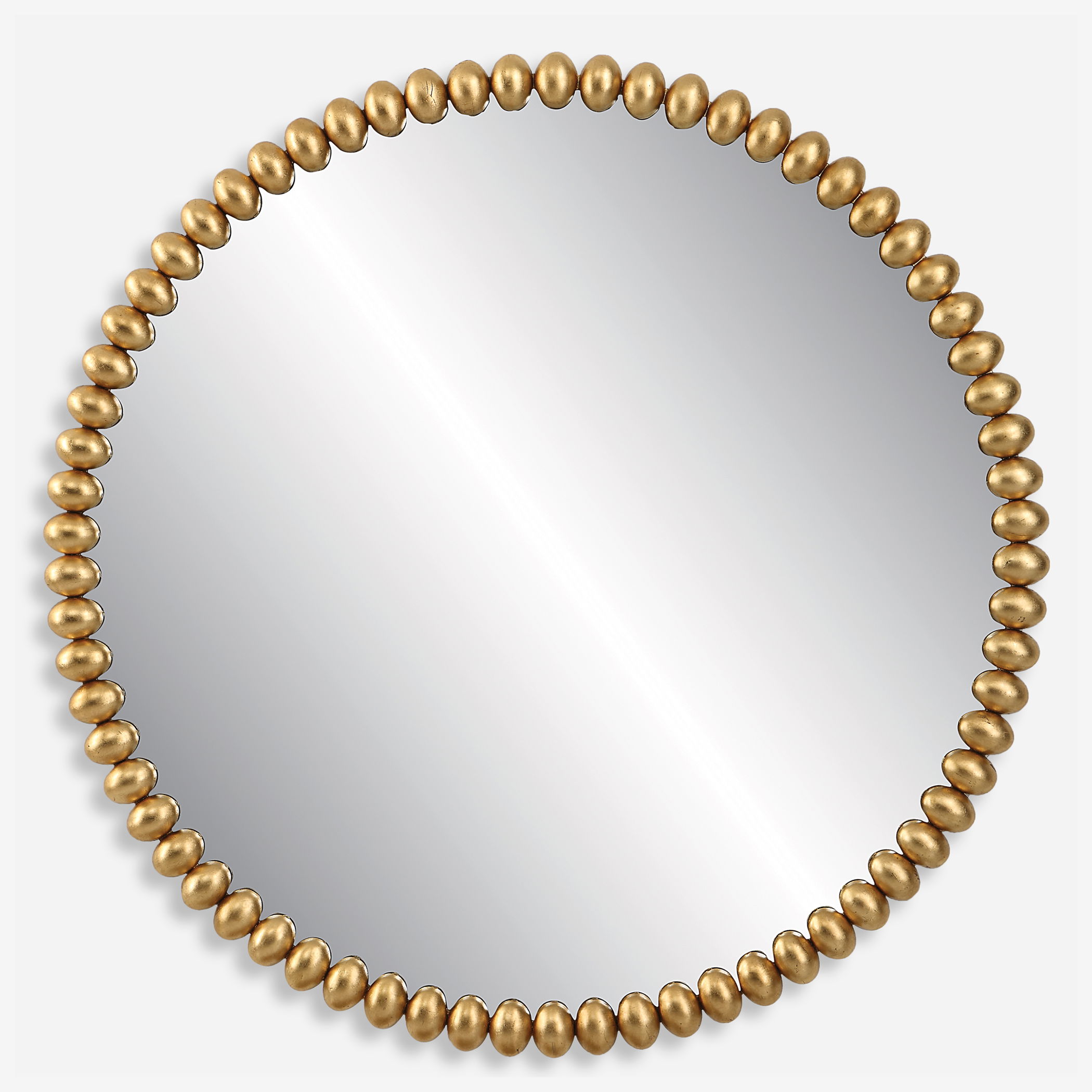 Byzantine Round Gold Mirror large image 