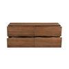 Watson 4 Drawer Dresser Brown, by Moe's Home, 70" width x 28" height x 21" depth thumbnail 2