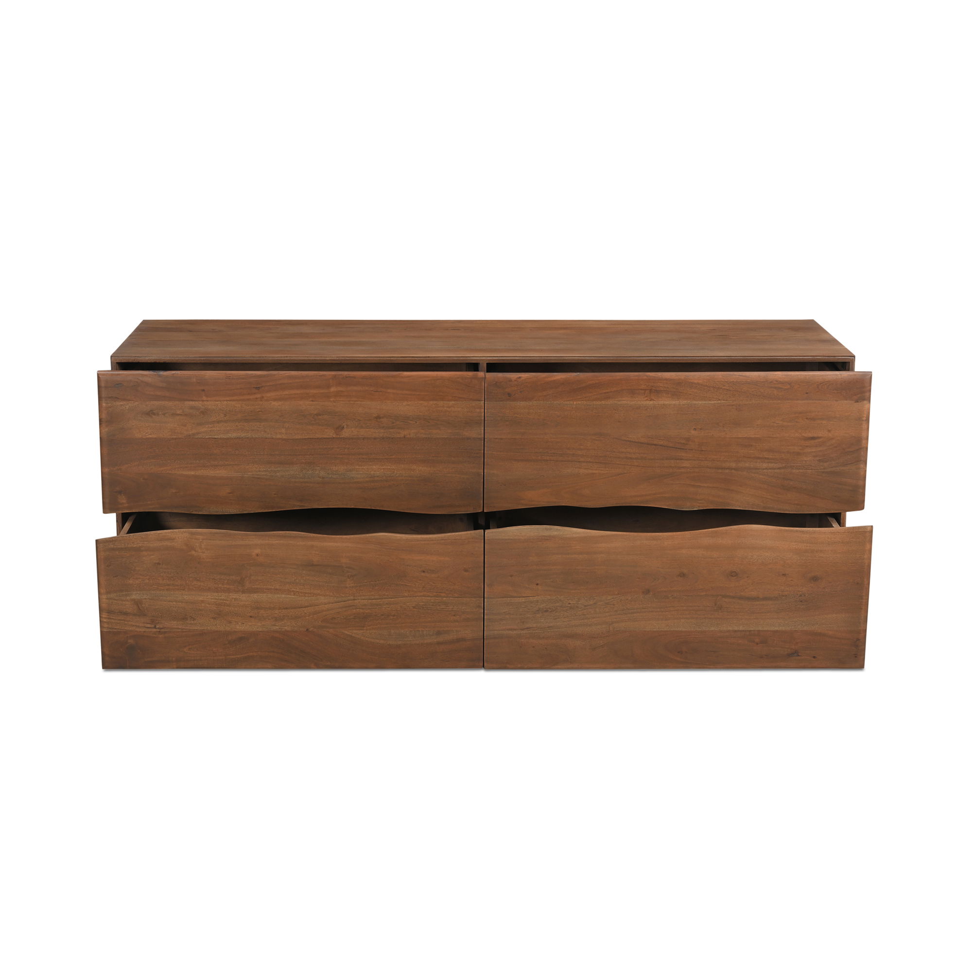 Watson 4 Drawer Dresser Brown large image 