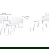 Piazza Outdoor Chair White - Set Of Two thumbnail 3