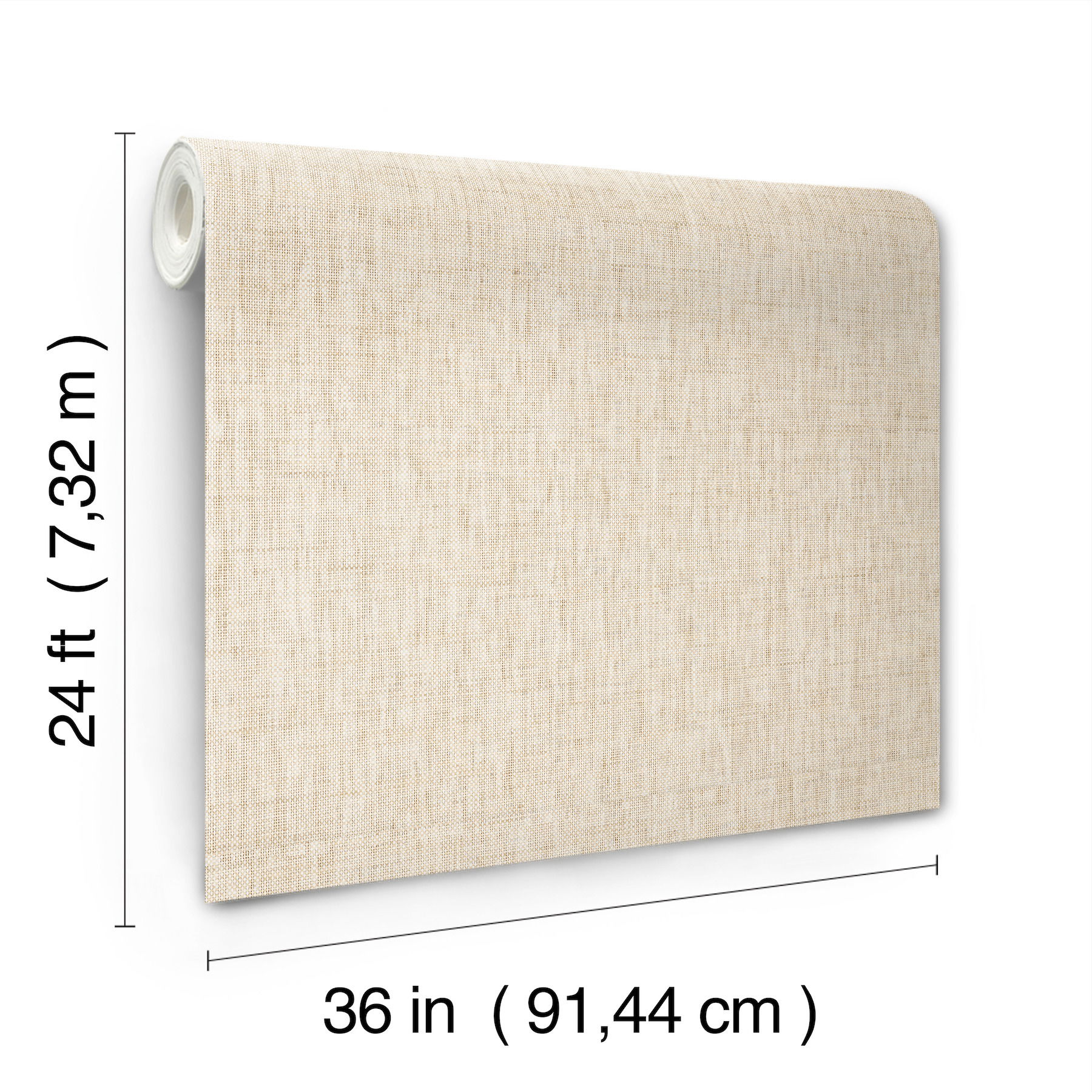 Edo Paperweave Natural Wallpaper large image 