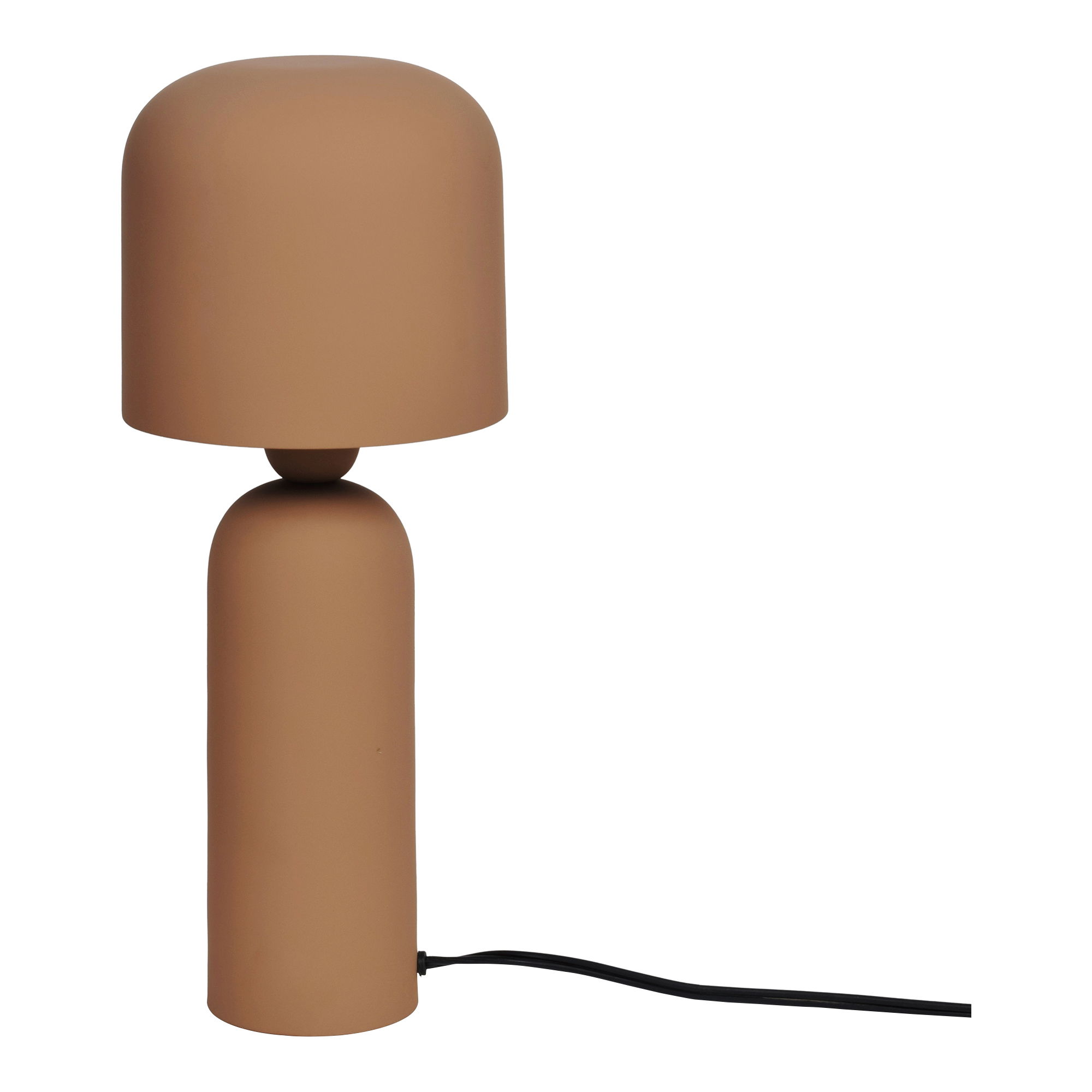 Echo Lamp Terracotta, Table Lamp by Moe's Home, 6" width x 15.5" height x 6" depth View 1