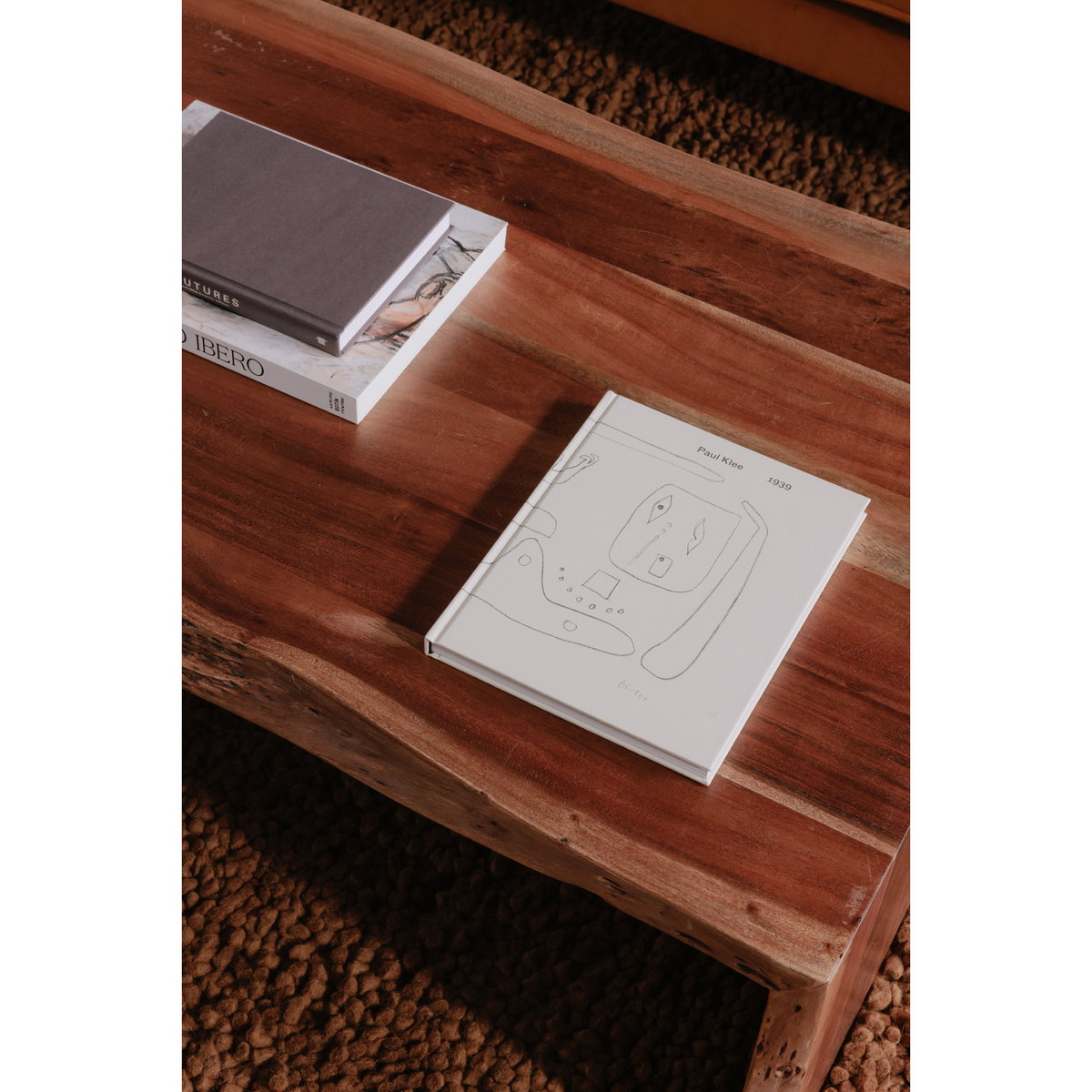 Tyrell Coffee Table Natural Brown, by Moe's Home, 54" width x 16" height x 27.5" depth View 8