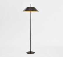 Online Designer Combined Living/Dining Dawson Metal Floor Lamp, Bronze