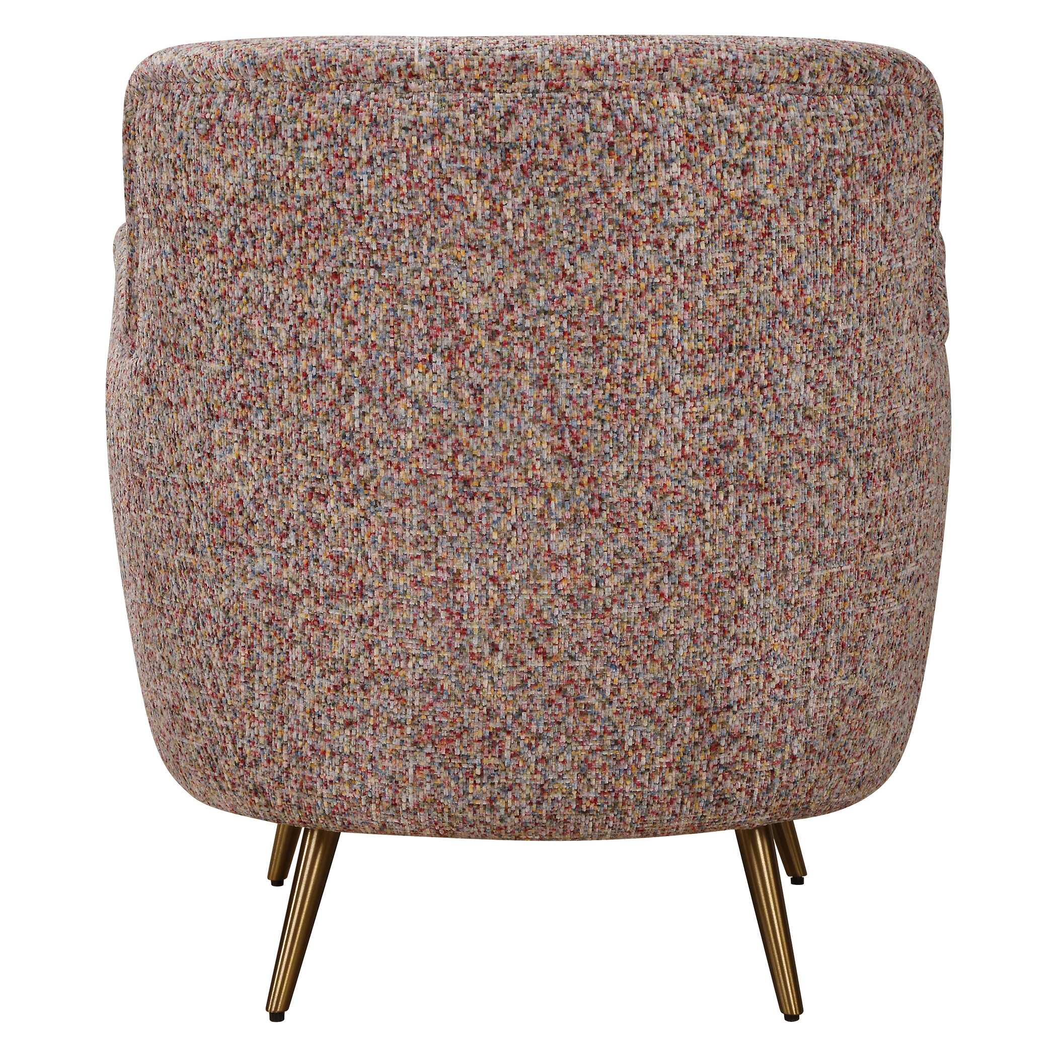 Gemstone Confetti Toned Accent Chair, Furniture by Uttermost, 29" width x 30" height x 29" depth View 7