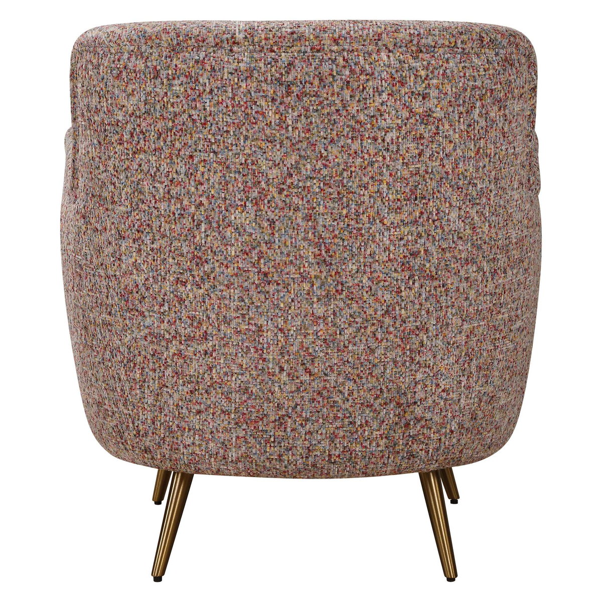 Gemstone Confetti Toned Accent Chair, by Uttermost, 29" width x 30" height x 29" depth View 7