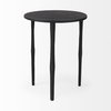 Timothy 16.0L x 16.0W X 20.0H Ebony Black Iron Side Table, Side & End Table by Mercana, 16" length x 16" width x 20" height thumbnail 6