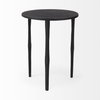 Timothy 16.0L x 16.0W X 20.0H Ebony Black Iron Side Table, Side & End Table by Mercana, 16" length x 16" width x 20" height thumbnail 9