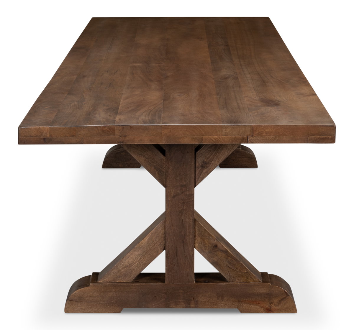 Silas Dining Table, by Sarreid, 3'3" length x 7'11" width x 2'7" height View 3